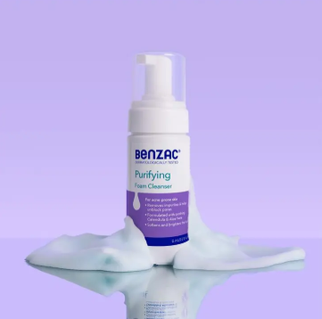 Benzac Purifying Foam Cleanser 130ml
