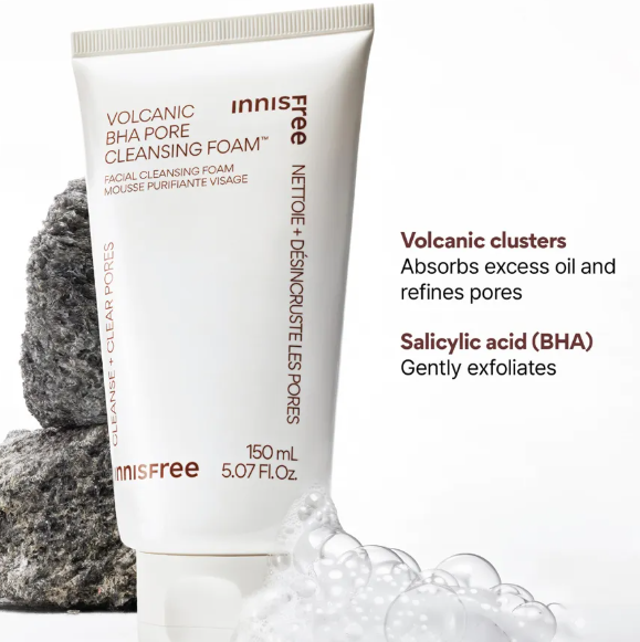Volcanic Pore BHA Cleansing Foam