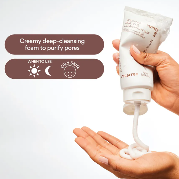 Volcanic Pore BHA Cleansing Foam