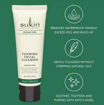 Sukin Signature Foaming Facial Cleanser 50ml