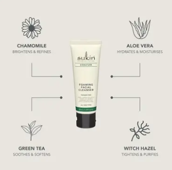 Sukin Signature Foaming Facial Cleanser 50ml