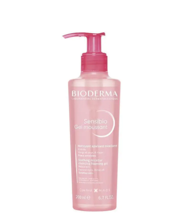 Bioderma Sensibio Gel Moussant Gel Cleanser for Sensitive Skin 200ml