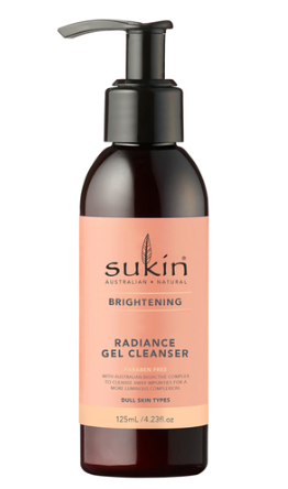 Sukin Brightening Radiance Gel Cleanser 125mL
