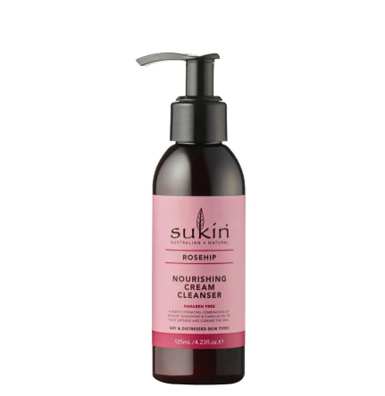 Sukin Rosehip Nourishing Cream Cleanser 125ml