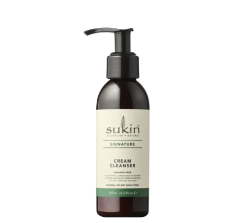 Sukin Signature Cream Cleanser Pump 125ml