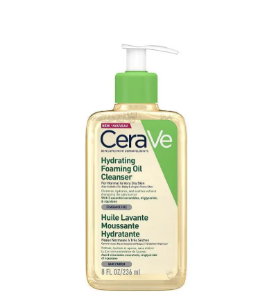CeraVe Hydrating Foaming Oil Cleanser 236ml