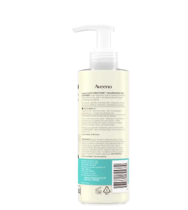 Aveeno Face Calm and Restore Nourishing Oat Cleanser 200ml