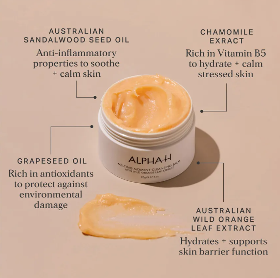 Melting Moment Cleansing Balm with Wild Orange Leaf Extract 18G