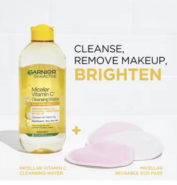 Garnier Micellar Vitamin C Cleansing Water 400ml