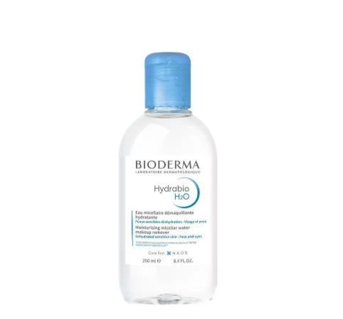 Bioderma Hydrabio H2O Hydrating Micellar Water Cleanser for Dehydrated Skin 250ml