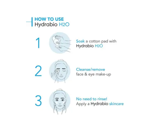 Bioderma Hydrabio H2O Hydrating Micellar Water Cleanser for Dehydrated Skin 250ml