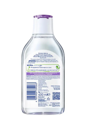 NIVEA Daily Essentials Sensitive Caring Micellar Water 400ml