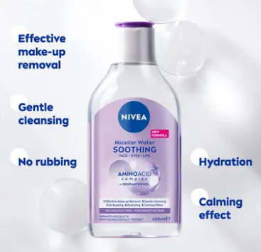 NIVEA Daily Essentials Sensitive Caring Micellar Water 400ml