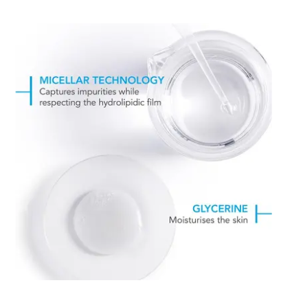 Bioderma Hydrabio H2O Hydrating Micellar Water Cleanser for Dehydrated Skin 100ml