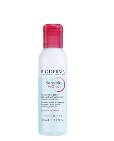 Bioderma Sensibio H2O Eye Biphasic Micellar Makeup Remover for Sensitive Skin 125ml