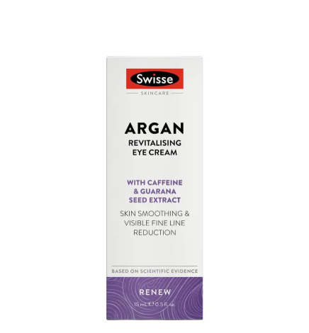 Swisse Skincare Argan Revitalising Eye Cream 15ml