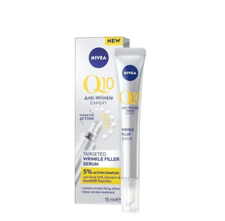 NIVEA Q10 Anti-Wrinkle Expert Targeted Wrinkle Filler Serum 15ml