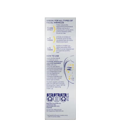 NIVEA Q10 Anti-Wrinkle Expert Targeted Wrinkle Filler Serum 15ml