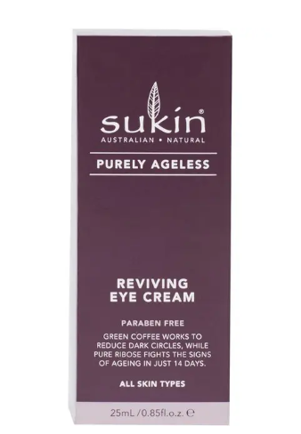 Sukin Purely Ageless Reviving Eye Cream 25ml