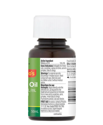 Bosisto's Tea Tree Oil 50mL