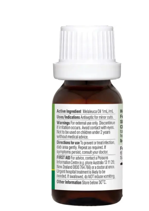 Bosisto's Tea Tree Oil 15ml