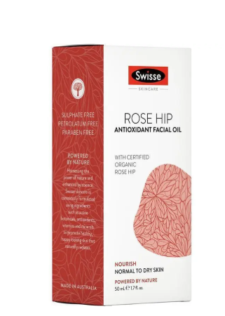 Swisse Skincare Rose Hip Antioxidant Facial Oil 50ml