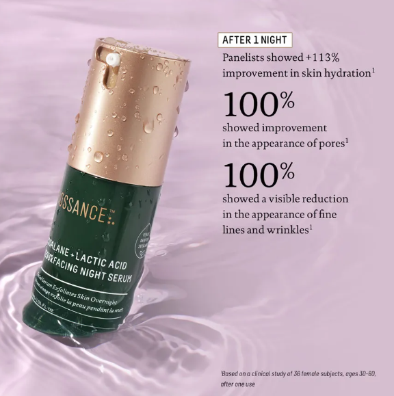 Squalane + 10% Lactic Acid Resurfacing Serum