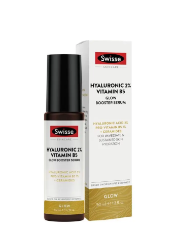 Swisse Skincare Hyaluronic 2% Vitamin B5 Glow Booster Serum 50ml