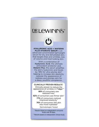 Dr. LeWinn's Serum Series Hylauronic Acid + Waterin Plus Hydrate Serum 30ml