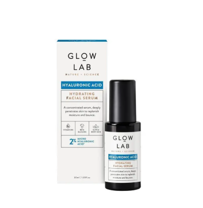 Glow Lab Hyaluronic Acid Hydrating Facial Serum 30ml