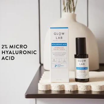 Glow Lab Hyaluronic Acid Hydrating Facial Serum 30ml