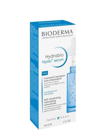 Bioderma Hydrabio Hyalu + Hydrating Plumping Serum with Hyaluronic Acid and Niacinamide 30ml