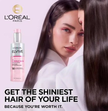 L'Oreal Paris Elvive Glycolic Gloss Leave In Serum 150ml