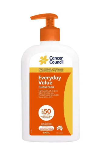 Cancer Council SPF 50+ Everyday Value 500ml