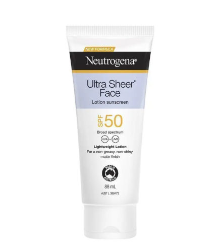 Neutrogena Ultra Sheer Face Lotion Sunscreen SPF 50 88ml