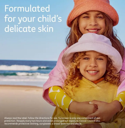 Cancer Council SPF 50+ Kids 110ml Tube