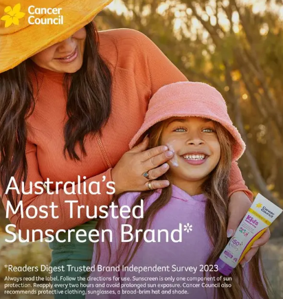 Cancer Council SPF 50+ Kids 110ml Tube