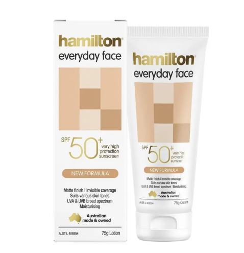 Hamilton SPF 50+ Everyday Face Cream 75g