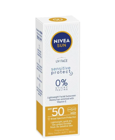 NIVEA Sun SPF 50 UV Face Sensitive 50ml