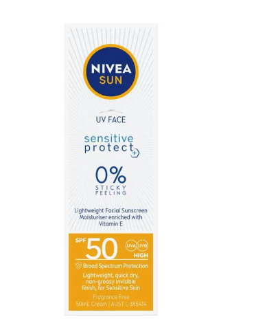 NIVEA Sun SPF 50 UV Face Sensitive 50ml