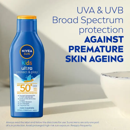 NIVEA Sun SPF 50+ Kids Protect & Play Ultra Beach 200ml