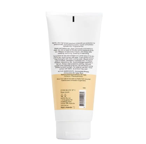 Natio Sensitive Skin Sunscreen SPF 50+ 200ml