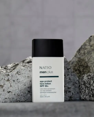 Natio Mens Plus Age Protect Face Lotion SPF 50+ 60ml