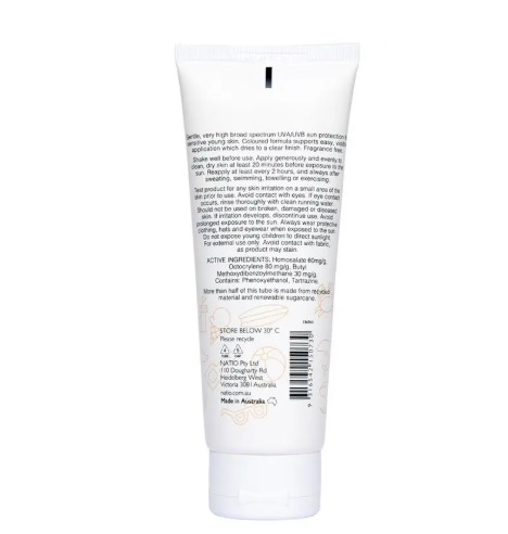 Natio Kids Everyday Sensitive Sunscreen SPF 50+ 100ml