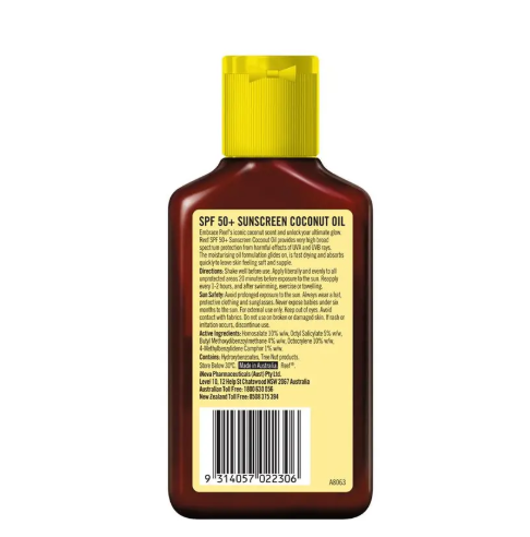 Reef Sunscreen Coconut Oil SPF 50+ 125ml
