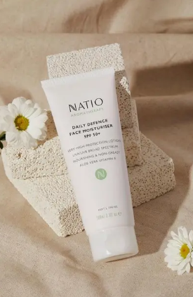 Natio Daily Defence Face Moisturiser SPF 50+ 100ml