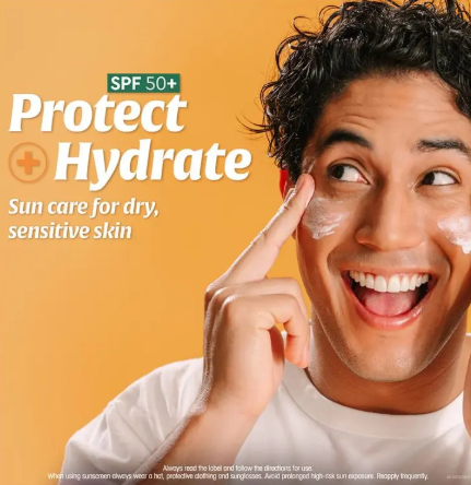 DermaVeen Sensitive Sun SPF 50+ Moisturising Face & Body Cream 200g