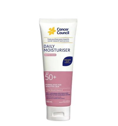 Cancer Council SPF 50+ Face & Body Moisturiser 150ml