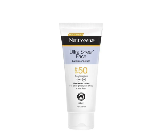 Neutrogena Ultra Sheer Face Lotion Sunscreen SPF 50 88ml