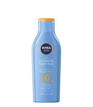 NIVEA Sun Protect & Light Feel SPF30 Sunscreen Lotion 200ml